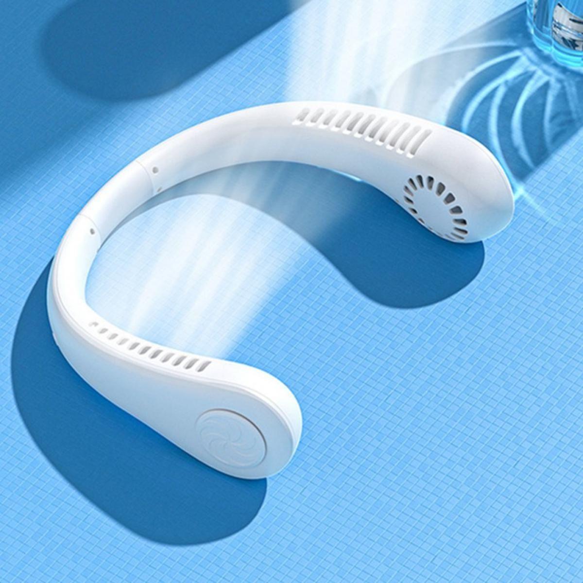 🔥 Beat the Summer Heat – 360° Hands-Free Portable Neck Fan! 🔥