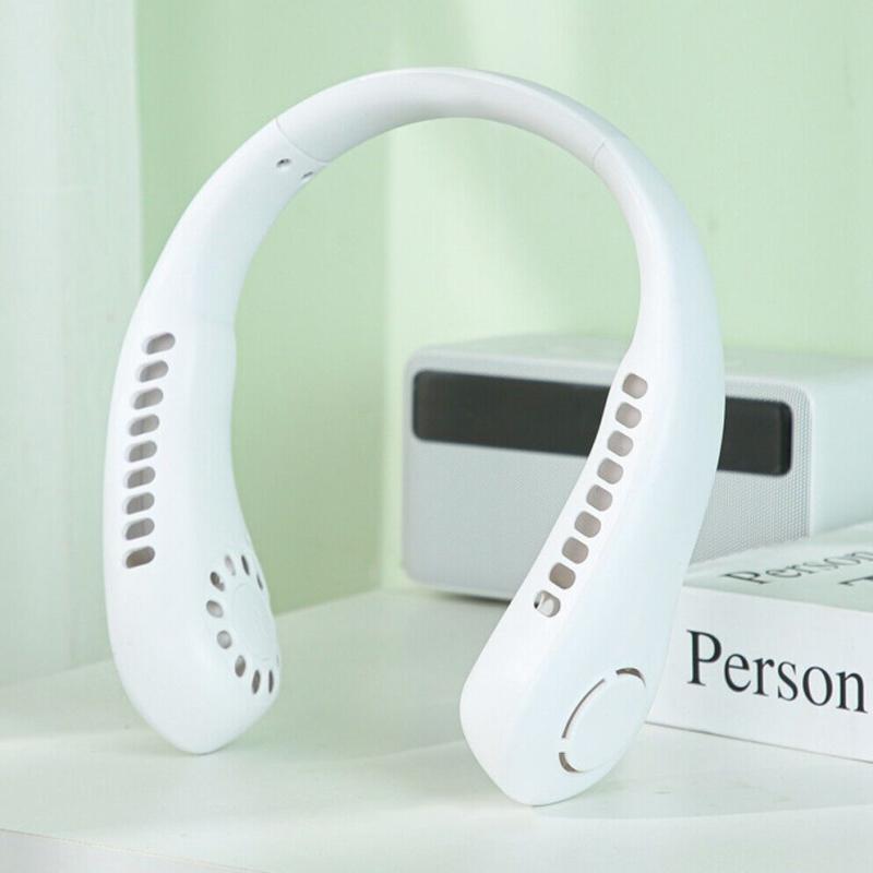 🔥 Beat the Summer Heat – 360° Hands-Free Portable Neck Fan! 🔥