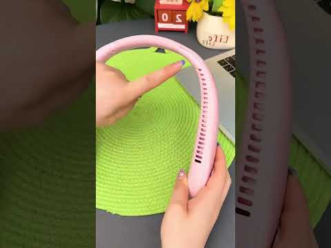 🔥 Beat the Summer Heat – 360° Hands-Free Portable Neck Fan! 🔥